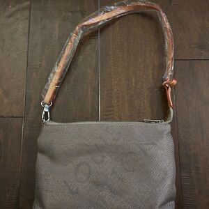 Louis Vuitton Metallic Brown Zippered Pouch